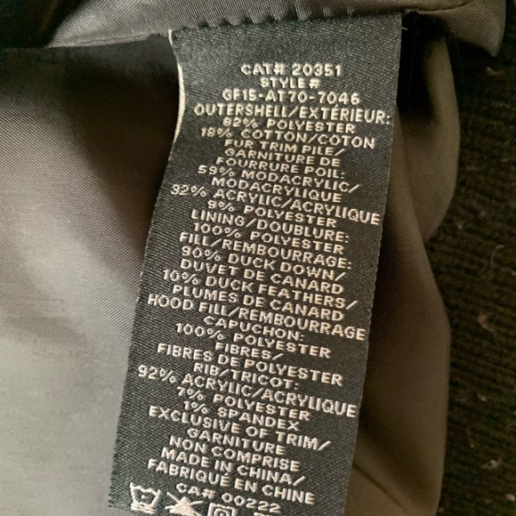 Alpinetek Downfilled Bomber Jacket Coat Parka - Picture 12 of 14